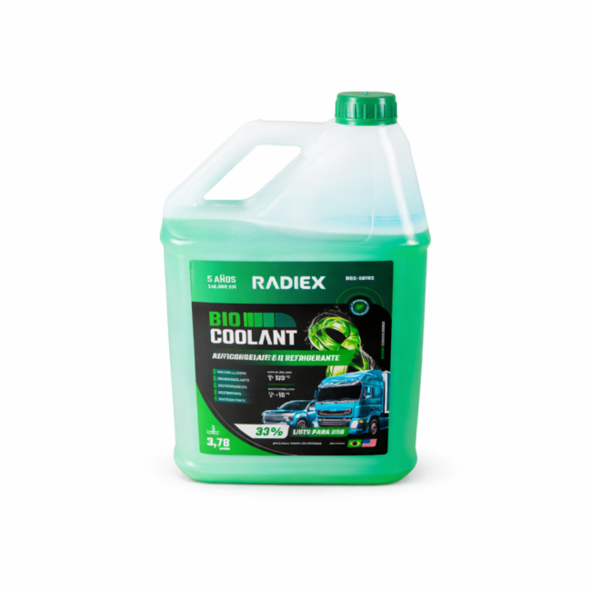 ANTICONGELANTE Y REFRIGERANTE VERDE 3.785L