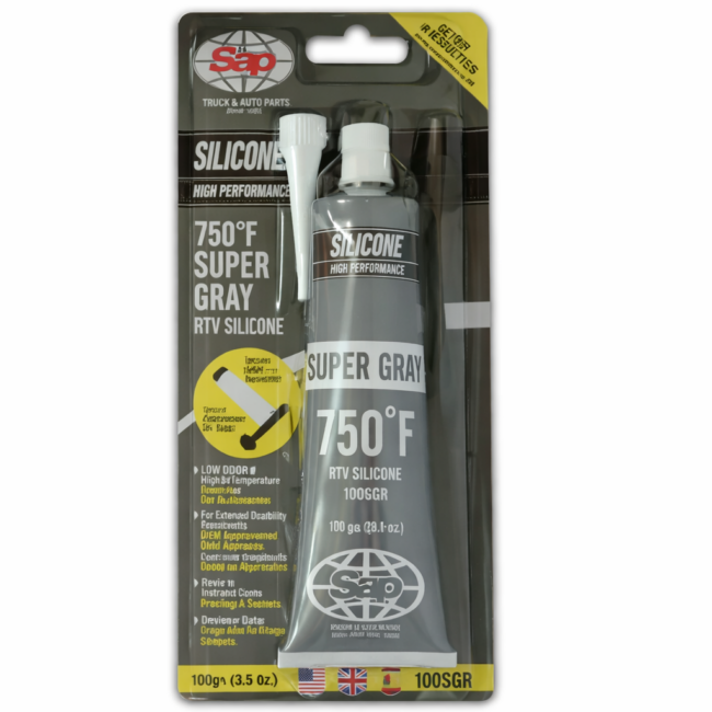 SILICON GRIS (750 GRADOS F -  ALTA TEMPERATURA)"