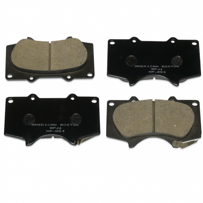 PASTILLA DE FRENO DELANTERA TOYOTA 4RUNNER AÑO 2003-2018/TACOMA AÑO 2005-2017/LAND CRUISER AÑO 2008-2012/FORTUNER 4WD AÑO 2016-2019/MITSUBISHI MONTERO